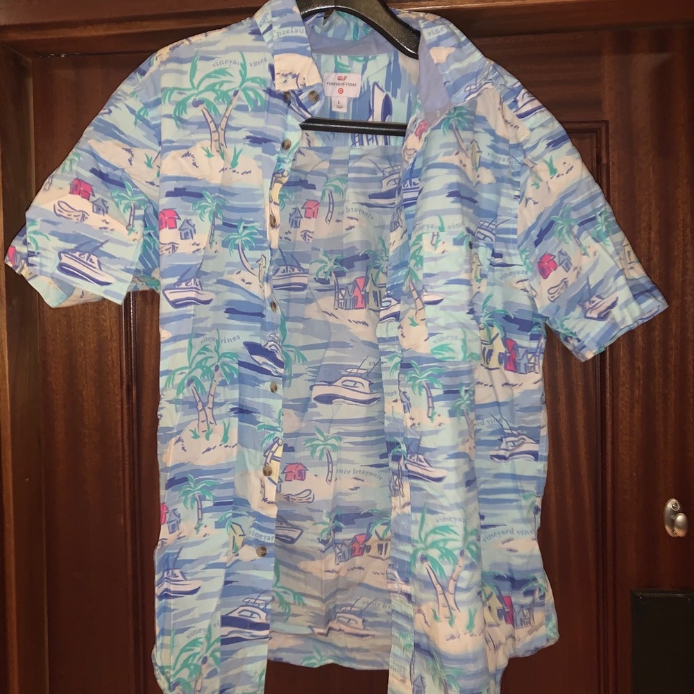 Vineyard Vines/Target Short Sleeve Button-up